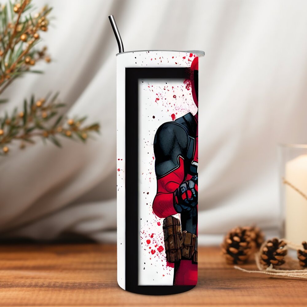 Deadpool 20 oz Tumbler - Picture 3 of 5